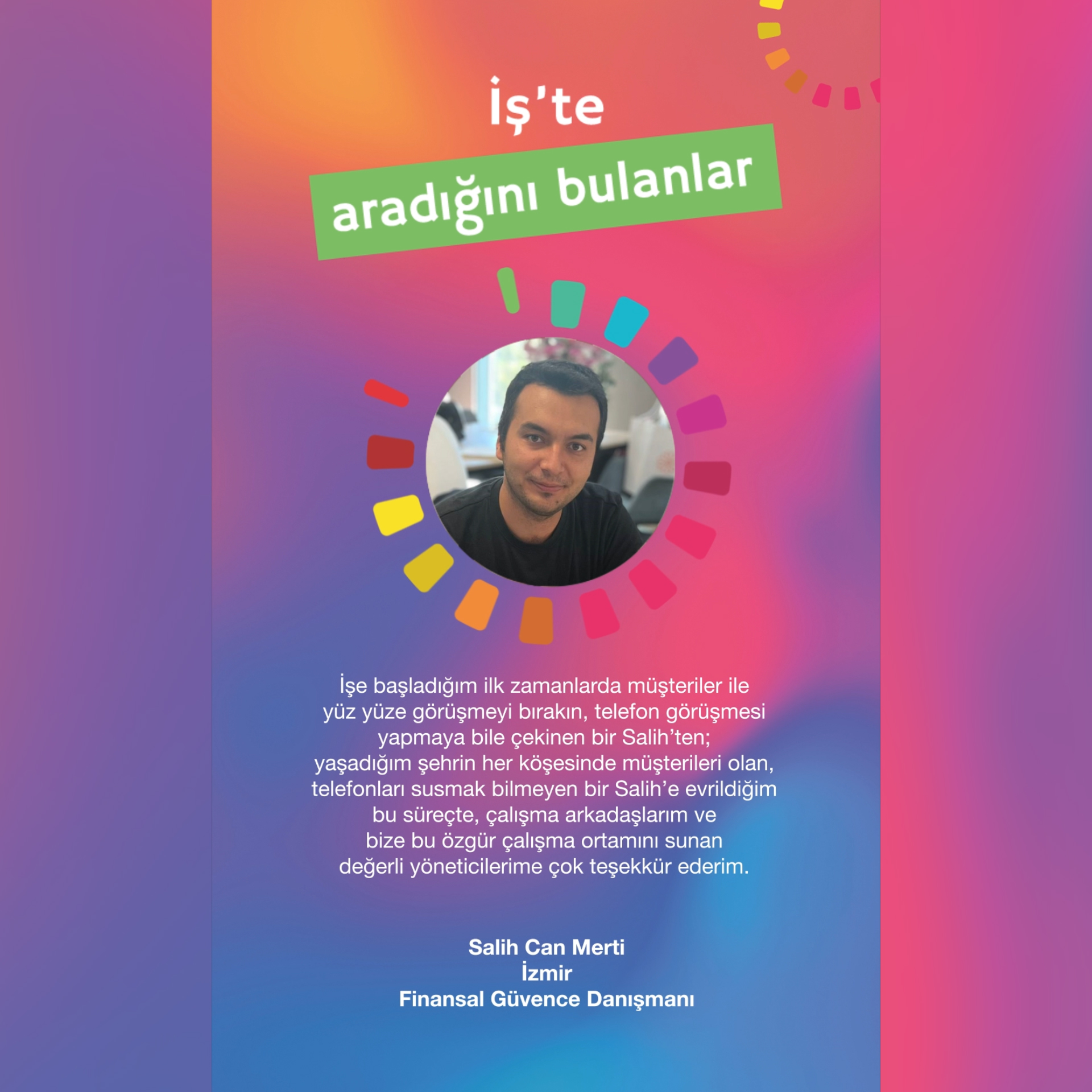 İş'te Aradığını Bulanlar - Salih Can Merti