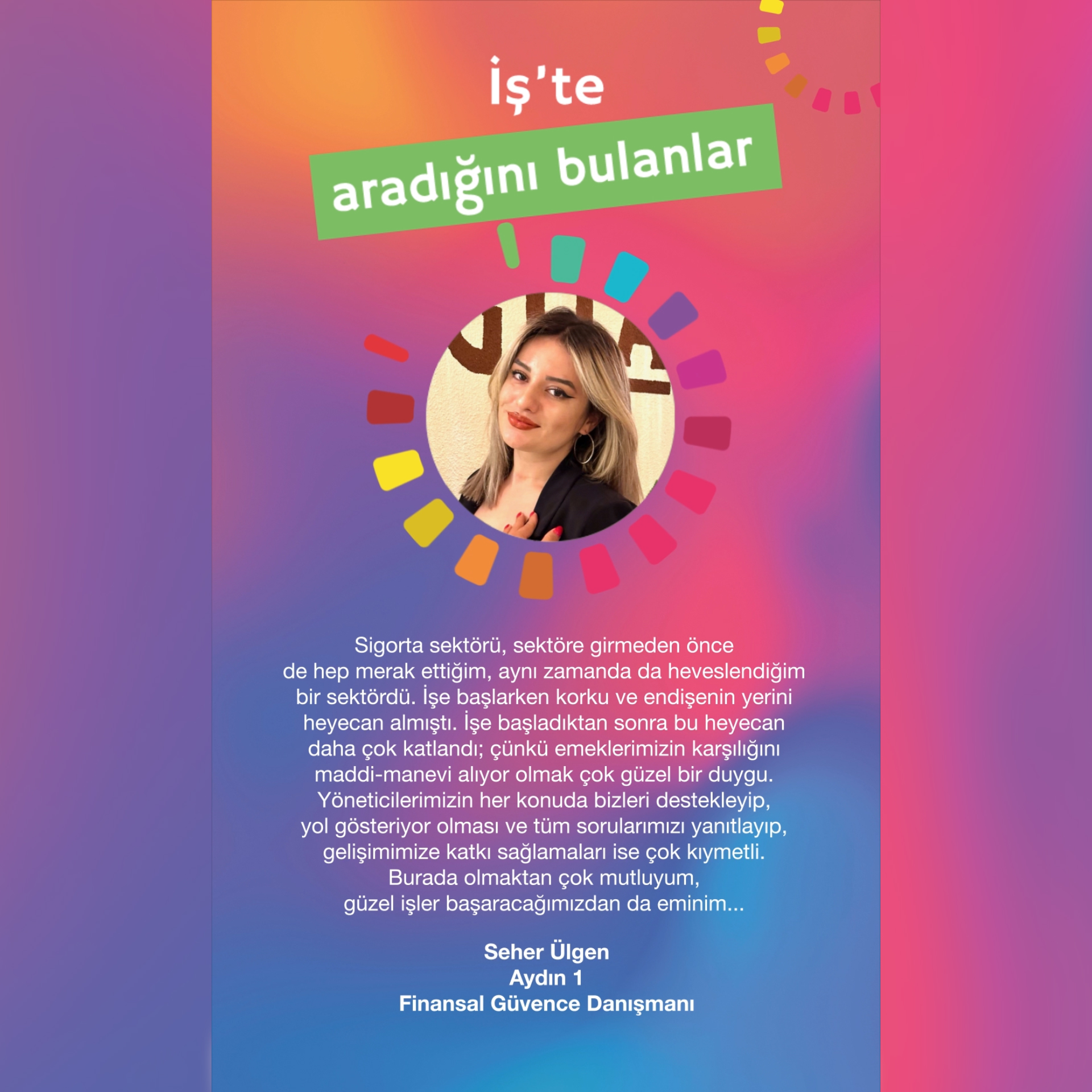 İş'te Aradığını Bulanlar - Seher Ülgen